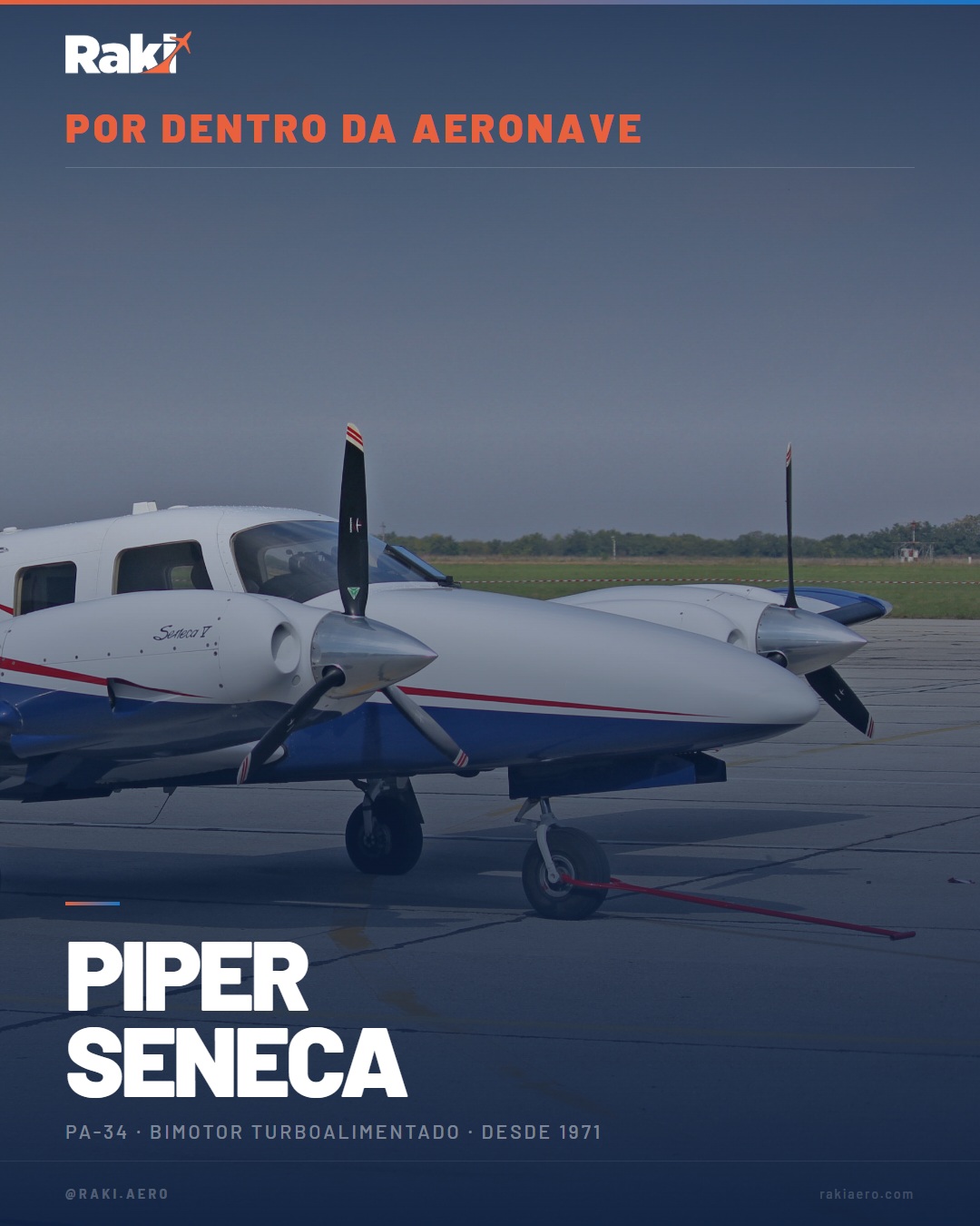 Por Dentro da Aeronave: Piper Seneca